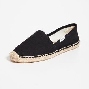 NWT Soludos Dali Espadrilles Black 8.5